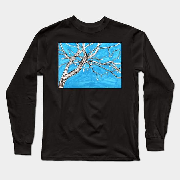 Gulbenkian tree Long Sleeve T-Shirt by terezadelpilar